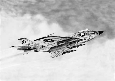 McDonnell F3H Demon DRAWING by DouglasCastleman on DeviantArt