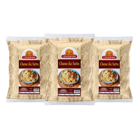 GFP Chana Sattu Vegan Sattu Powder Digestive health flour/Nutritious ...
