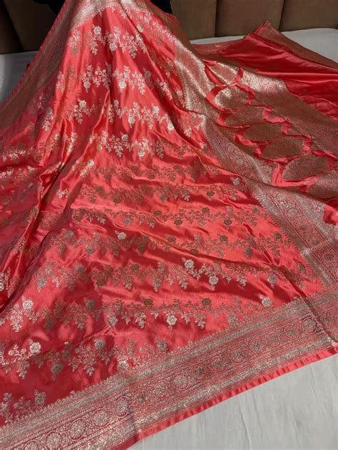 Rare Shade Premium Mashru Katan Silk Saree – Unique Threads Sarees