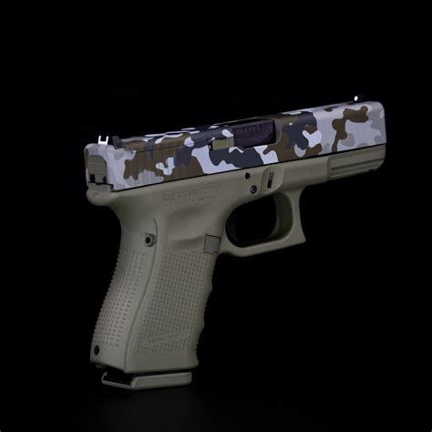Glock 19 Gen4 MOS 9mm Luger Flecktarn Gebirge | GermanGunWorks