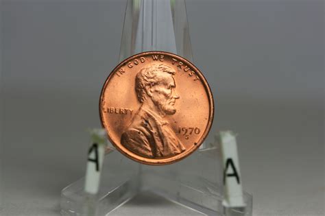 1970 S Lincoln Memorial Cent BU/UNC Floating roof. - For Sale, Buy Now ...