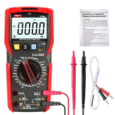 UT89X Professional Digital Multimeter High Accuracy Handheld Mini ...