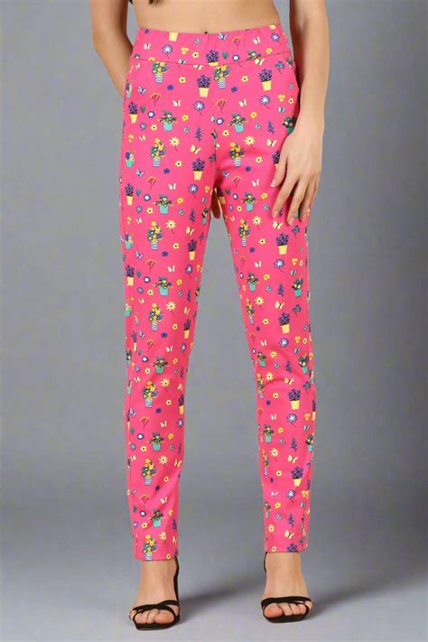 Buy Printed Bottom & Printed Pants For Ladies - Apella