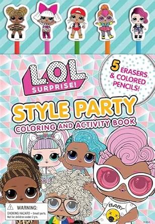 L.O.L. Surprise!: Style Party: Coloring and Activity Book : MGA ...