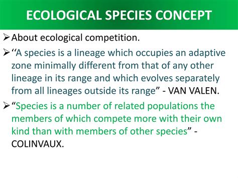 Species concept | PPTX