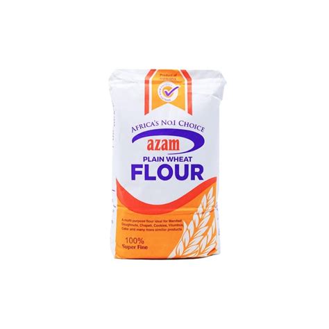 Azam Plain Wheat Flour 2Kg - Perfect Choice for Breads & Cakes