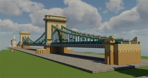 Image result for Minecraft Chain Bridge
