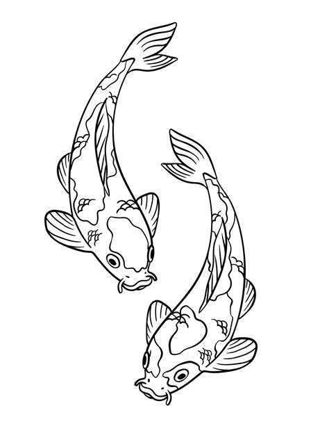 Coloring Fish Pages