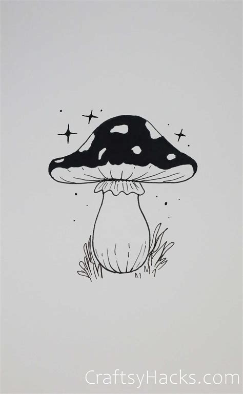 Cute Mushroom Things To Draw at Maria Morris blog