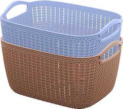 Kuber Industries Unbreakable Plastic Multipurpose Large Size Flexible ...