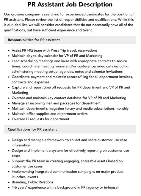 Image result for PR Assistant