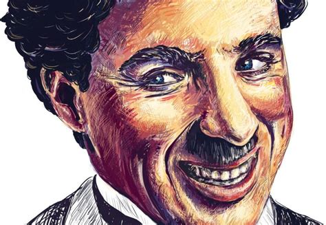 Poster Charlie Chaplin Actor Smile Art sl178 (Plastic Large Wall Poster ...