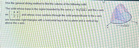 Image result for Volume by Slicing Examples