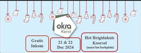 OKRA Kerst 2024, Brigadahuis, Beringen, 21 December 2024 | AllEvents