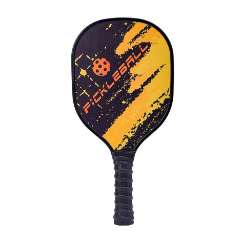 1 Combo Pickleball Paddle & Ball Set (2 Racquets & 6 Balls)-Durable Su ...