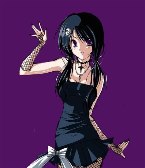 Female Anime Characters With Black Hair