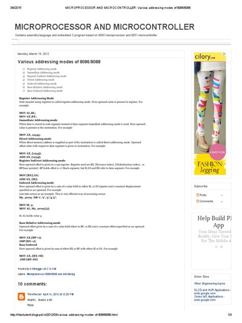 8086 Has 12 Basic Addressing Modes 的图像结果