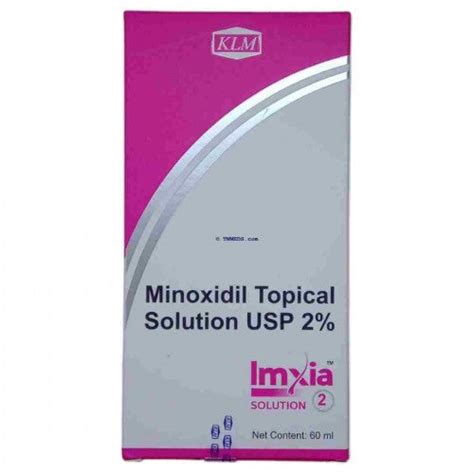 IMXIA Minoxidil Topical Solution USP 2% – Hair Regrowth Treatment for ...