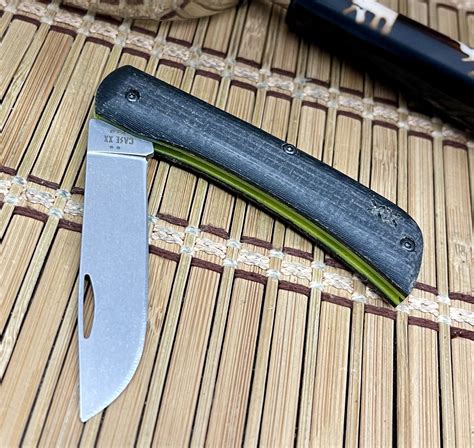 Case XX USA 2025 Black Burlap DayGlow XR Crossroads S35VN Sod Buster Jr ...