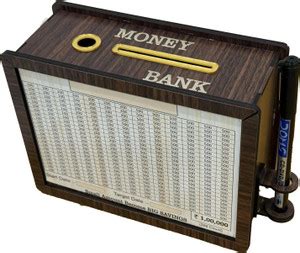 TRENDORA 8/6 Inch Money saving box|4 sticker & black marker FREE ...