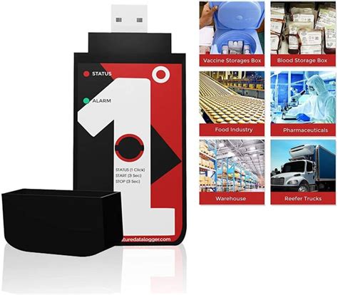 Ace Instruments Disposable Temperature Datalogger for Pharmaceuticals ...