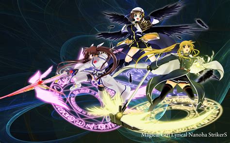 Magical Girl Lyrical Nanoha Strikers HD Anime Wallpaper Showcase