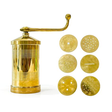 Buy Angroos Golden Brass sev Sancha for Idiyappam, murukku, Chakli, and ...