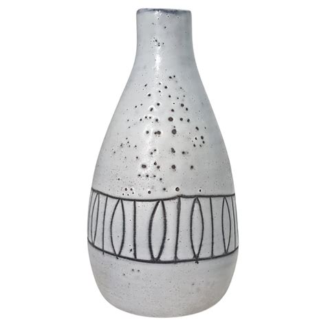 Mid-Century Modern Vase by Atelier Dieulfit For Sale at 1stDibs