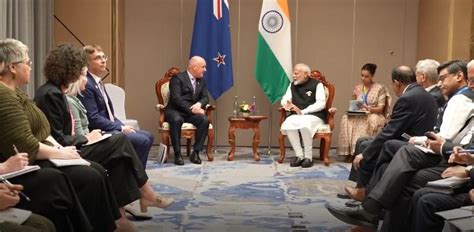 New Zealand PM, accompanied by Indian diaspora members, to arrive in ...