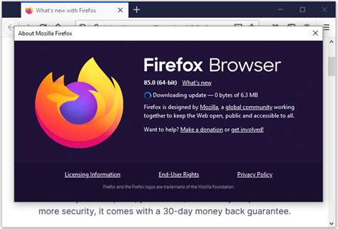 Update Firefox Version 的图像结果