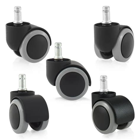 Enjoy Caster | 2 Inch Office Chair Casters for Hardwood Floors | Dual ...