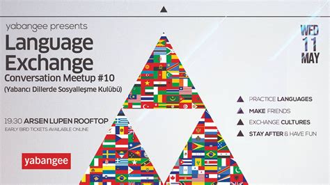 Language Exchange Meetup #10 (Yabancı Dillerde Sosyalleşme Kulübü) | 11 ...
