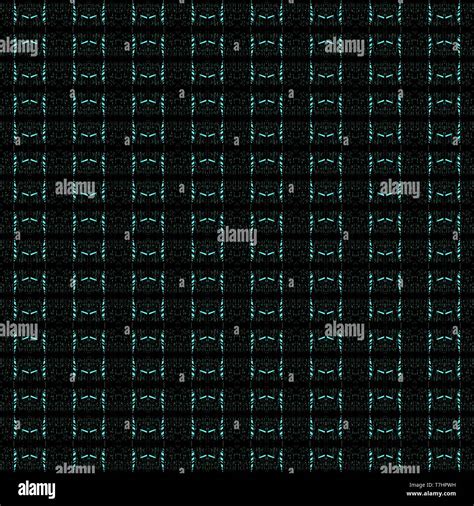 dark seamless and tileable pattern with black, medium turquoise and ...