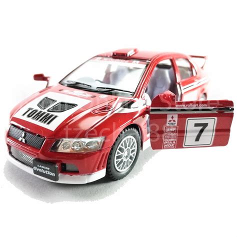 Buy Kinsmart Die-cast Car 1:36 Mitsubishi Lancer Evolution VII WRC Car ...