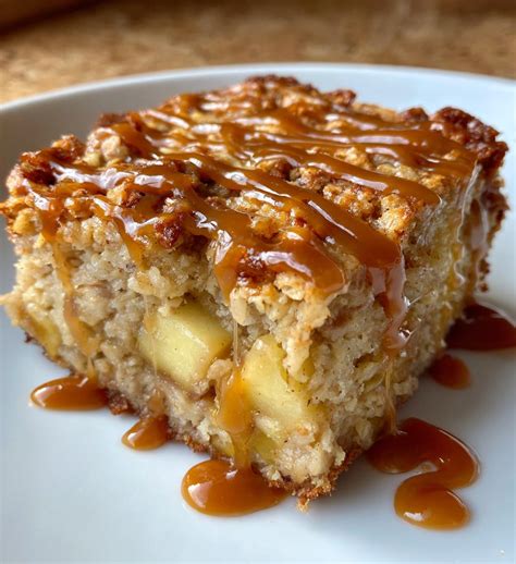 Caramel Apple Oatmeal Bake: 5 Steps to Pure Comfort – Vihaad Recipes