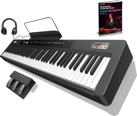 AKLOT Portable Weighted Keyboard Piano: Beginner India | Ubuy