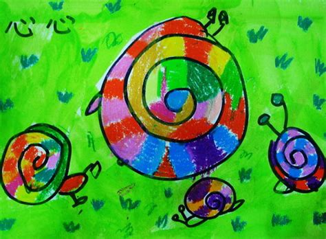 幼儿园美术优质课教案「带着房子走的蜗牛」-安妮菲哥