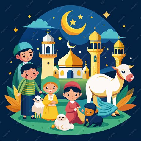 Premium Vector | Ramadan blessings eps vector files for a month of spiritual renewal