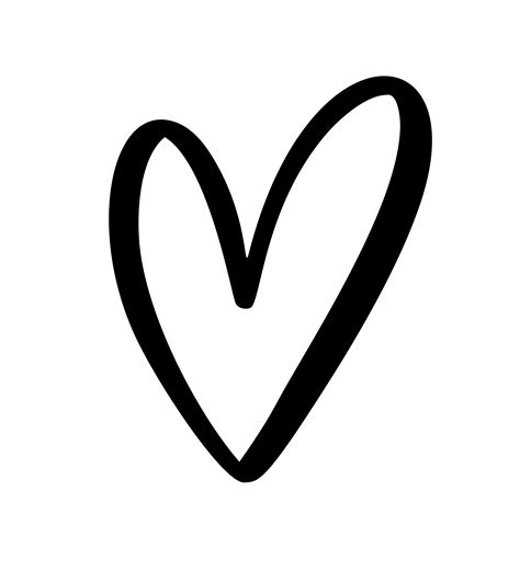Image result for Drawn Heart Outline