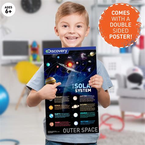 Discovery Kids Planetarium Projector for Children with Rotating Stars ...