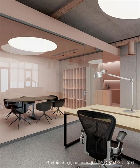 小型办公室装修案例_办公室效果图_设计角