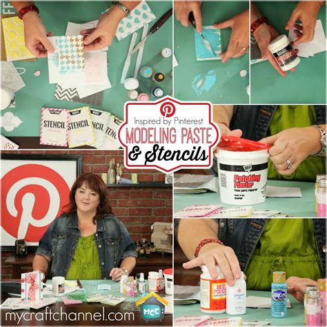 Image result for Using Modeling Paste for Stencils