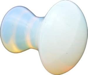 KANHA HANDICRAFT natural opalite lite stone mushroom gua sha (58) for ...