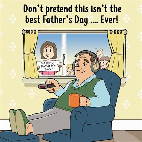 Funny Cartoon Fathers Day Cards