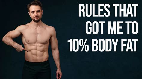 5 Golden Rules I Use To Get To 10% Body Fat (Naturally) - Mario Tomic