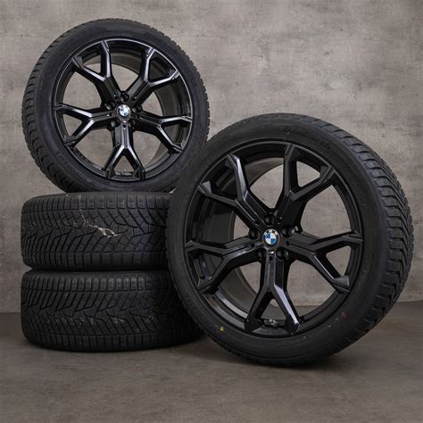 Original BMW X5 G05 X6 G06 winter tires 21 inch rims 741 M wheels