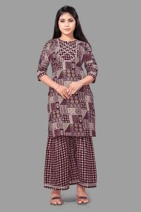 Sufiya Creaction Girls Festive & Party Kurta and Sharara Set Price in ...