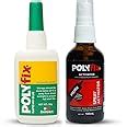 Polyfix HV Glue & Glass Spray Activator Kit | for Wood, Stones, Acrylic ...