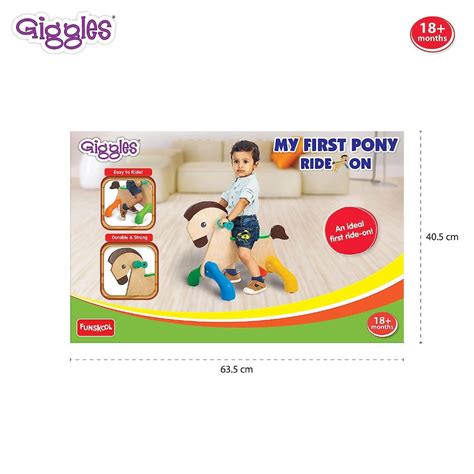 Giggles My First Pony Ride On — Toycra