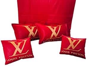 Buy Designer Heavy Glace Cotton Bedding Set (Includes 1 Bedsheet, 2 ...